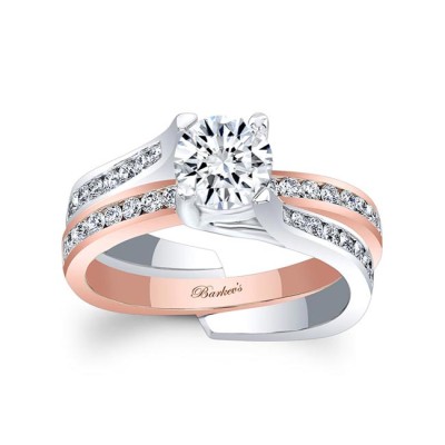 0.75 Carat Interlocking Bridal Set