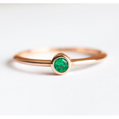 Alianna Emerald Ring
