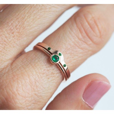 Alianna Emerald Ring
