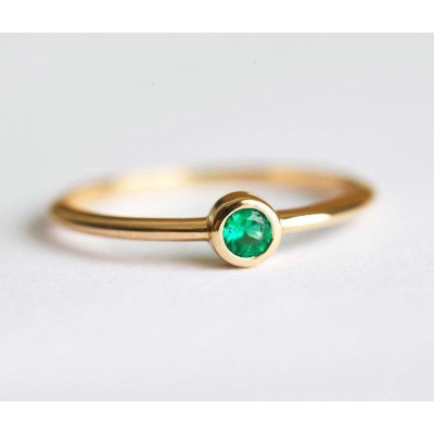 Alianna Emerald Ring
