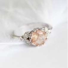 Amanda Round Quartz Ring