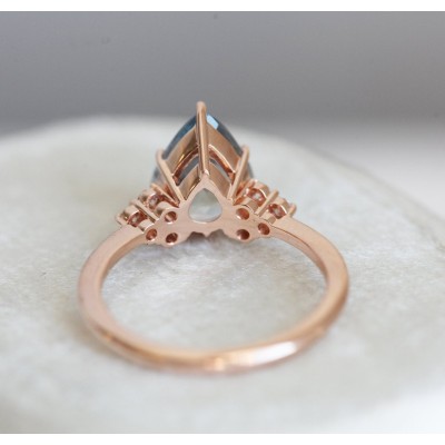 Jeanie Ceylon Sapphire Diamond Ring
