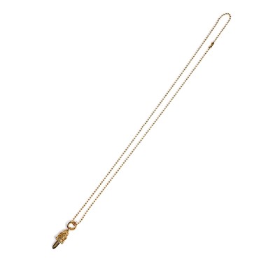 22K GOLD DAGGER PENDANT