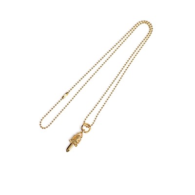 22K GOLD DAGGER PENDANT