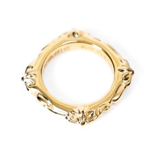 22K GOLD SBT BAND RING (MADE TO ORDER)