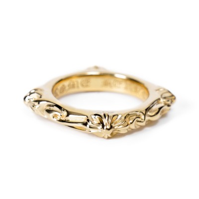 22K GOLD SBT BAND RING (MADE TO ORDER)
