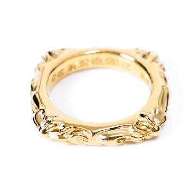 22K GOLD SBT BAND RING (MADE TO ORDER)