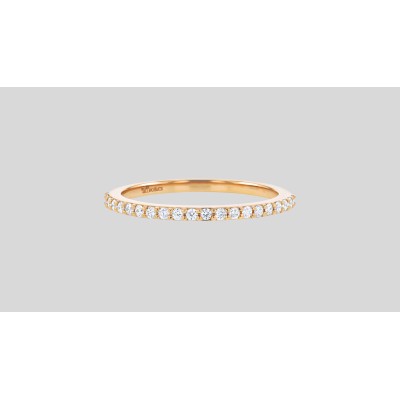 0.20 Carat Diamond Half Eternity Ring