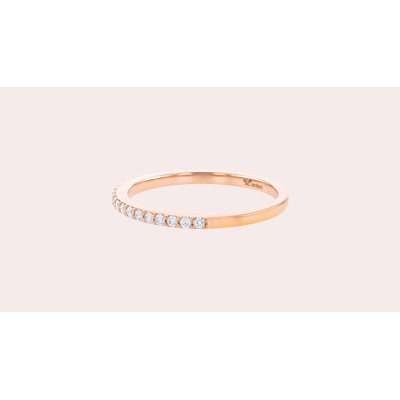 0.20 Carat Diamond Half Eternity Ring