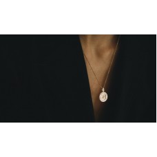Custom Letter Necklace without the 18k Gold Chain