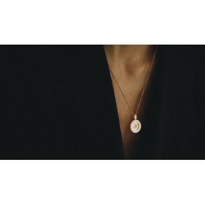 Custom Letter Necklace without the 18k Gold Chain