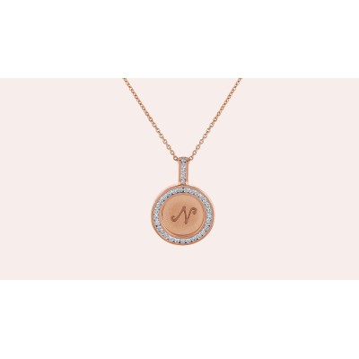Custom Letter Necklace without the 18k Gold Chain