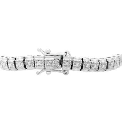 1/2ct Vintage Natural Rose Cut Diamond Tennis Bracelet. Very Classic Style!
